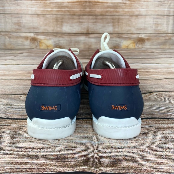 SWIMS Braided Lace Loafer Boat Shoes Men Size 11 Deck Shoes - Worn Once -. - Picture 2 of 10